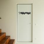 Exemple de stickers muraux: Toilettes - Griffonnes (Thumb)